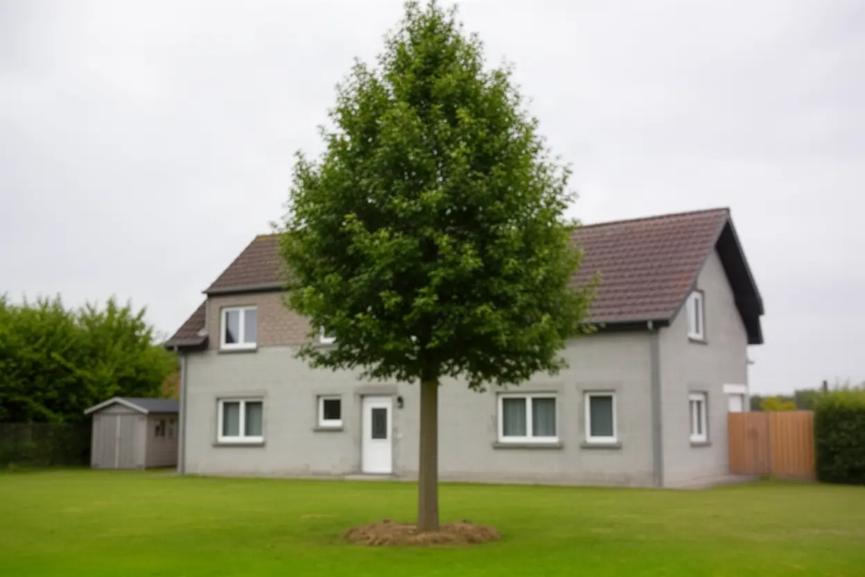 Arbre à sécuriser dans une parcelle à Téteghem-Coudekerque-Village