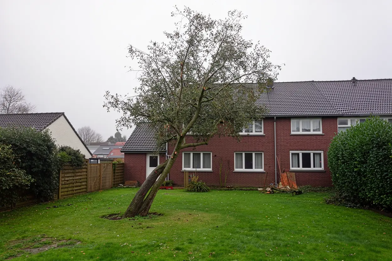 Arbre démonté et abords dégagés à Coudekerque-Branche